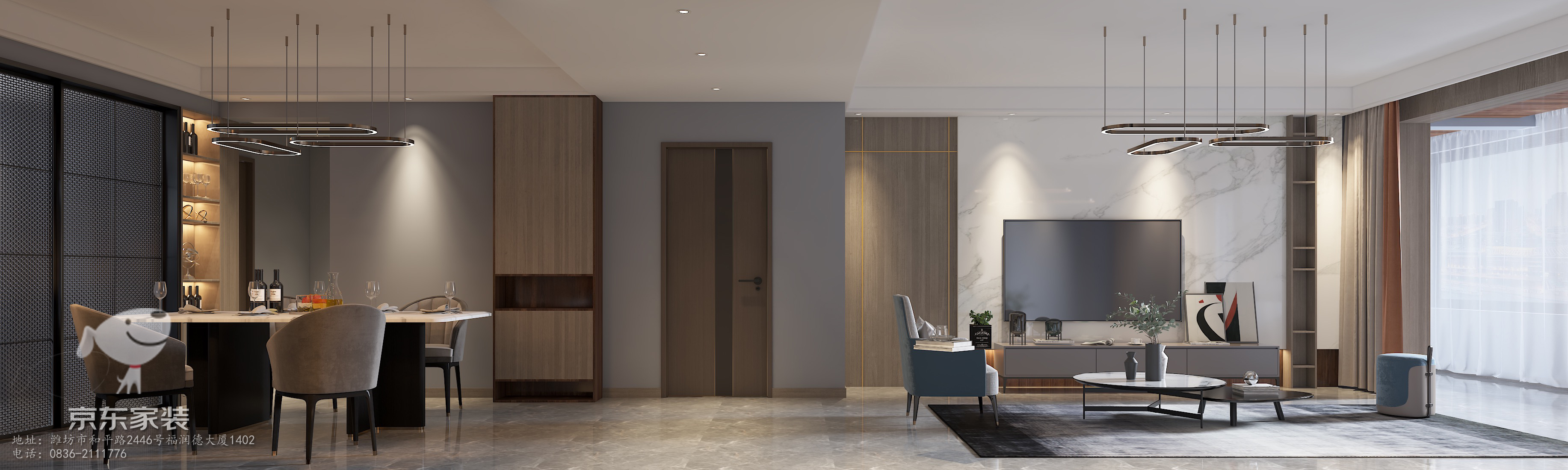 京东居家装修温州龙湾,京东装修样板房