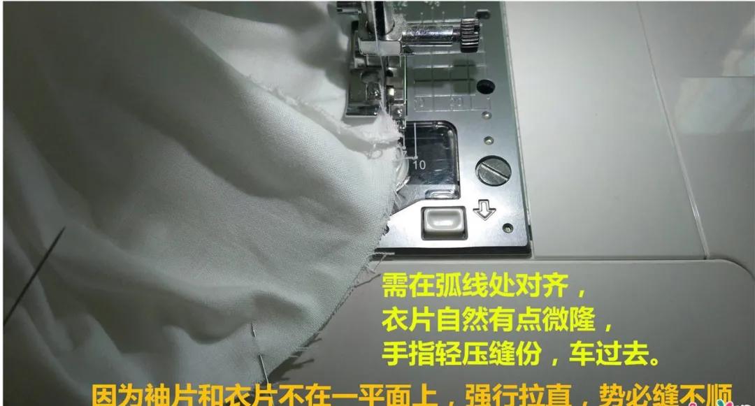 袖子的缝合缝纫,袖子开缝手工缝纫技巧