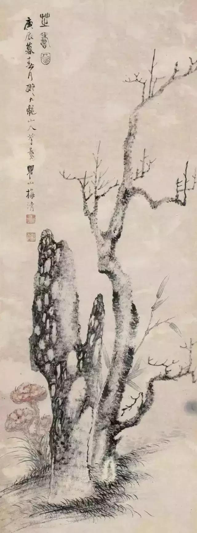 历代中国画中的奇石,中国画奇石作品欣赏