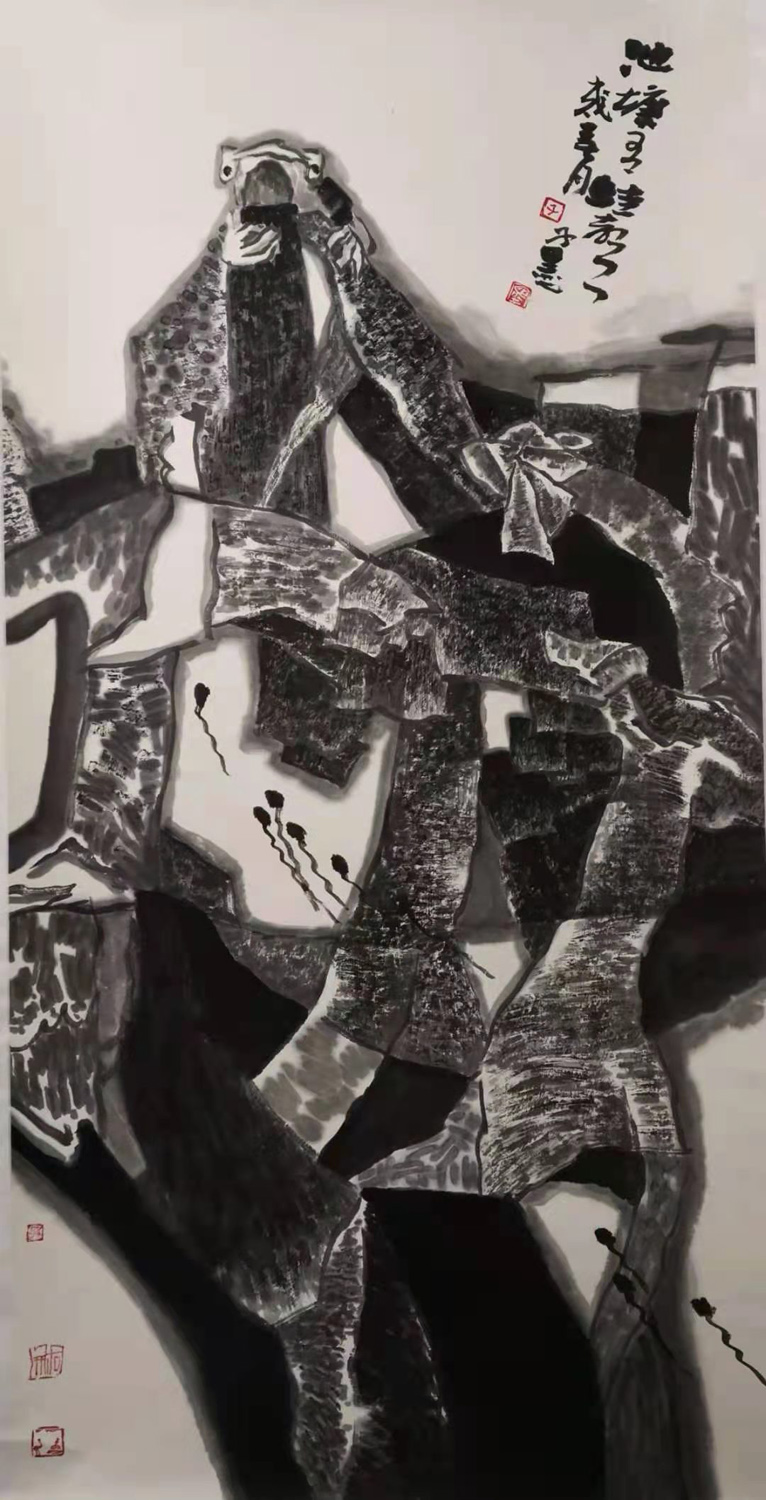 书法作品欣赏心中若有桃花源,历代名家绘画桃花源图