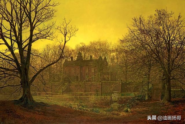 油画笔触和肌理图文,油画的调色和用笔的技巧