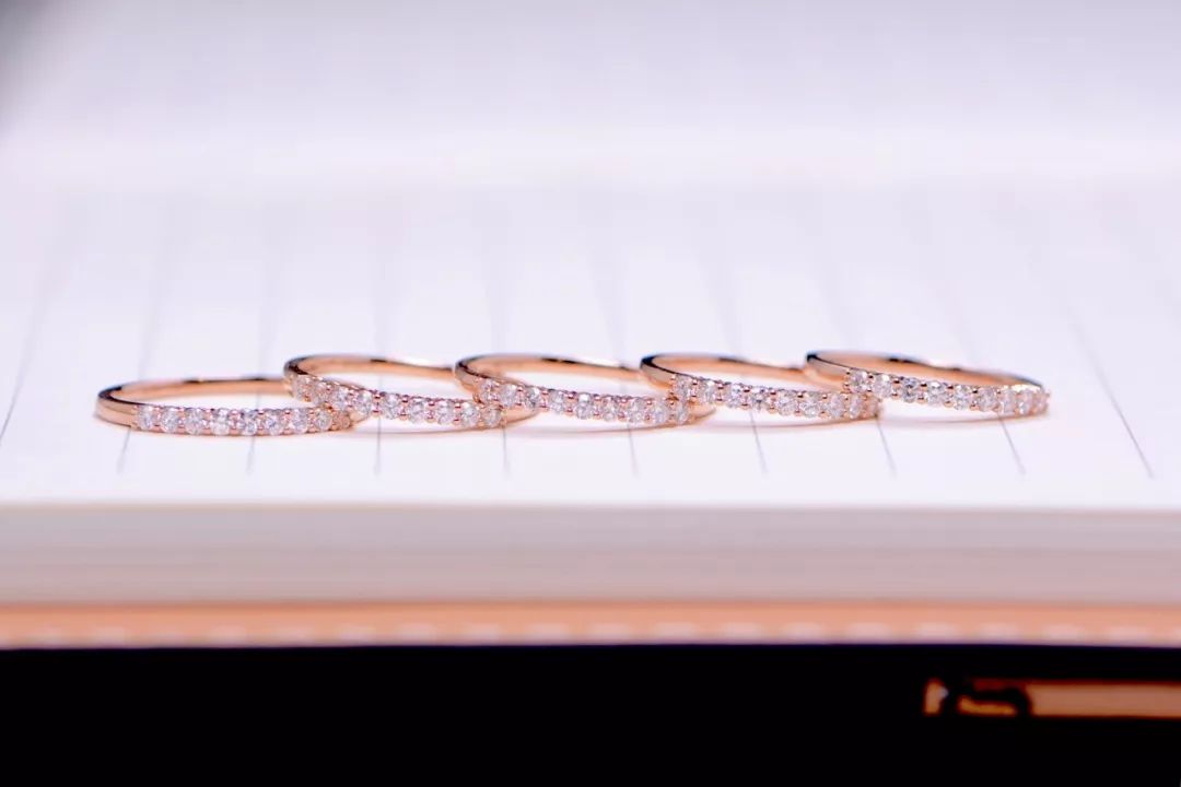 漂亮的成品戒指欣赏无修图