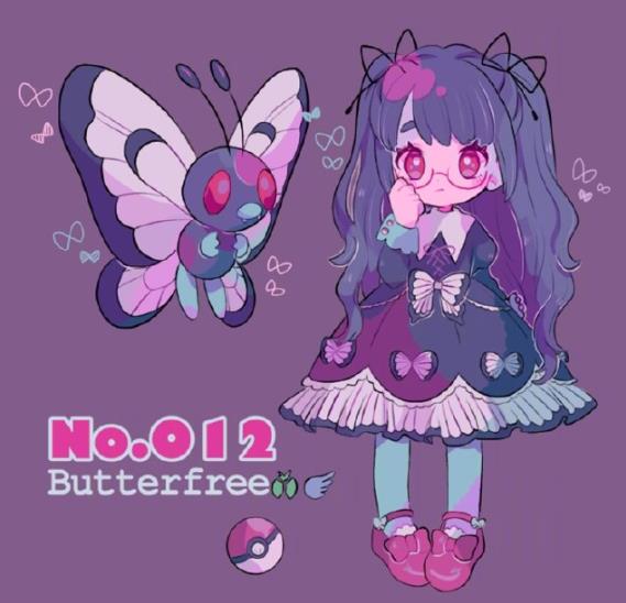 宝可梦百变怪拟人化图片,超可爱的q版宝可梦