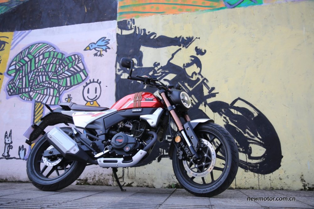 力帆DK150复古提车感受,力帆kp150