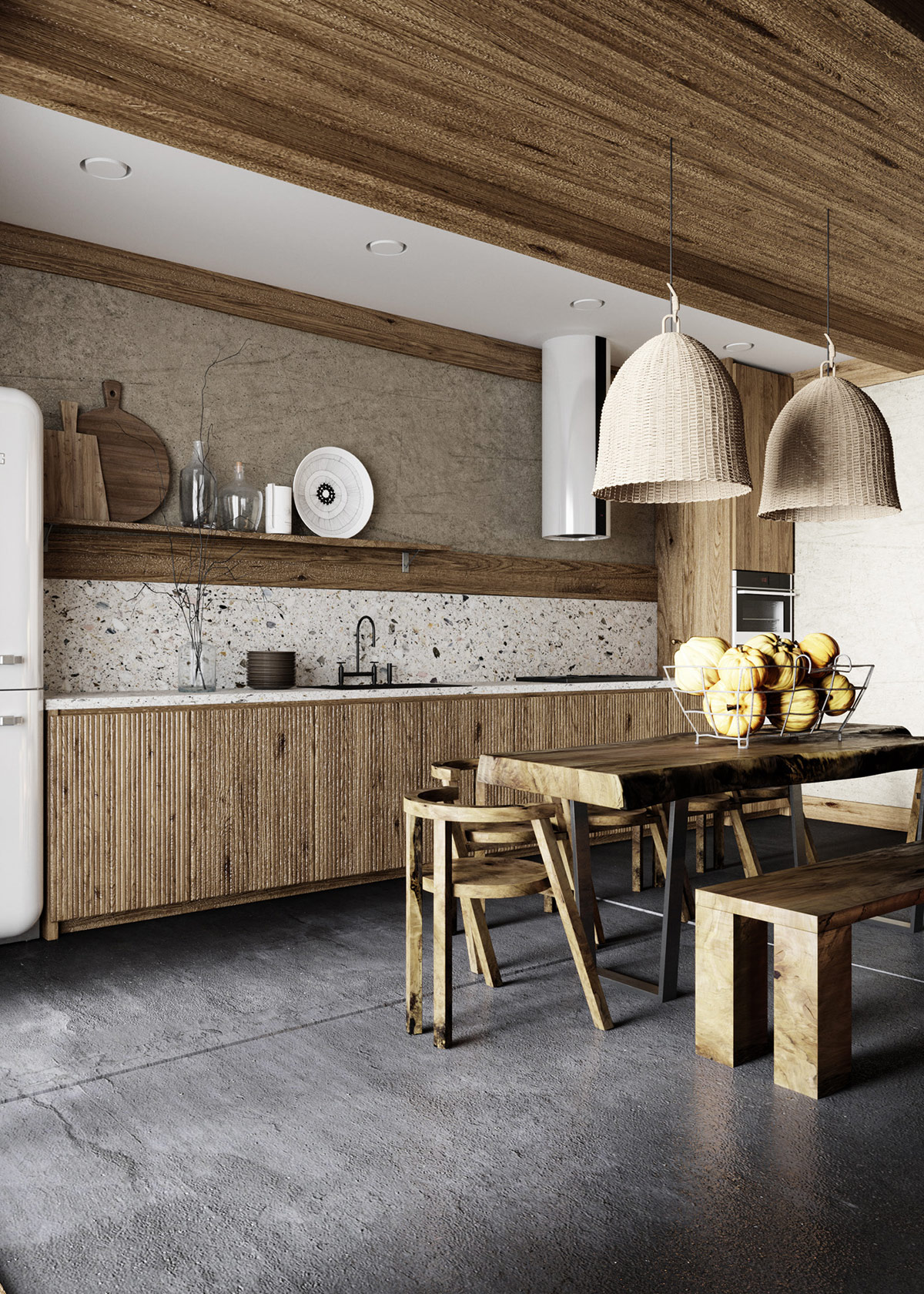 和平区侘寂风装修,极简主义的现代住宅设计