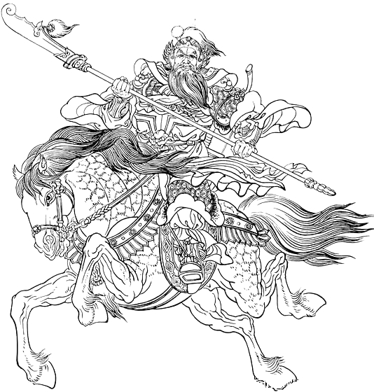 三国五虎图,蜀国五虎将图谱大全