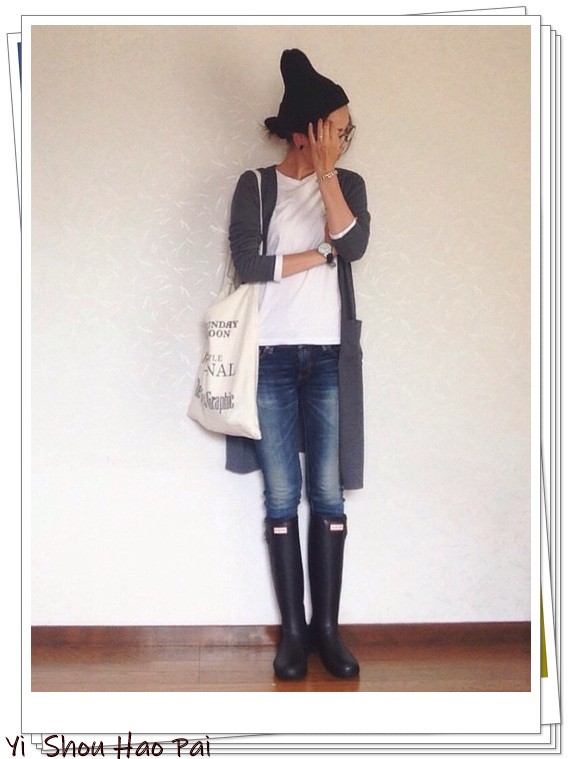 没有雨靴怎么防雨,防水冬季雨靴怎么搭配好看