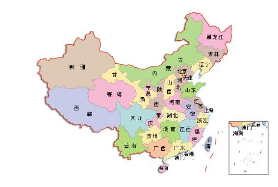 中国34个省简称和行政中心顺口溜,中国省的简称及行政中心