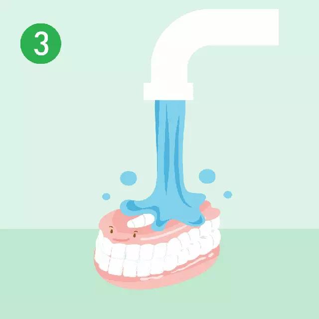 假牙洗不干净怎么办,假牙不经常清洗的后果