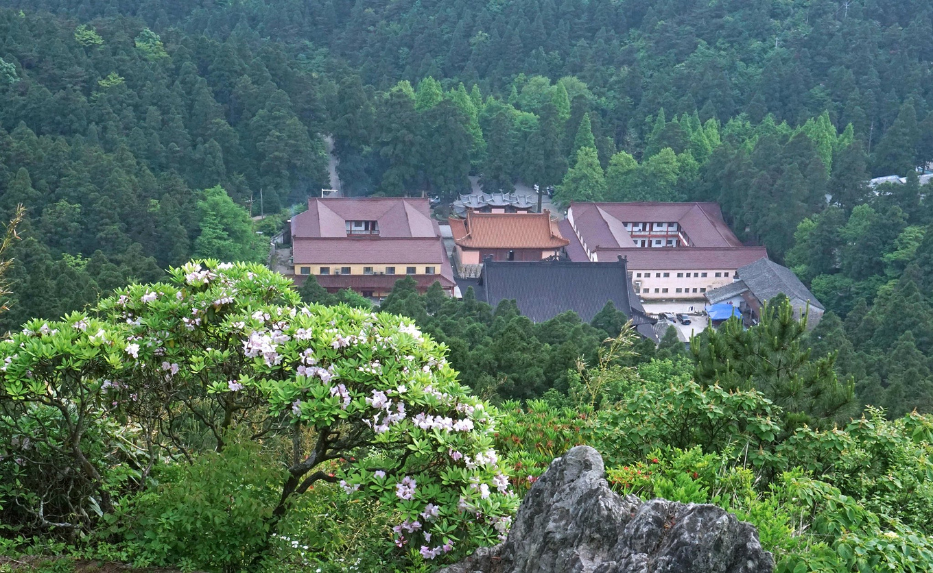 天台华顶山森林公园历史,李白来过天台吗