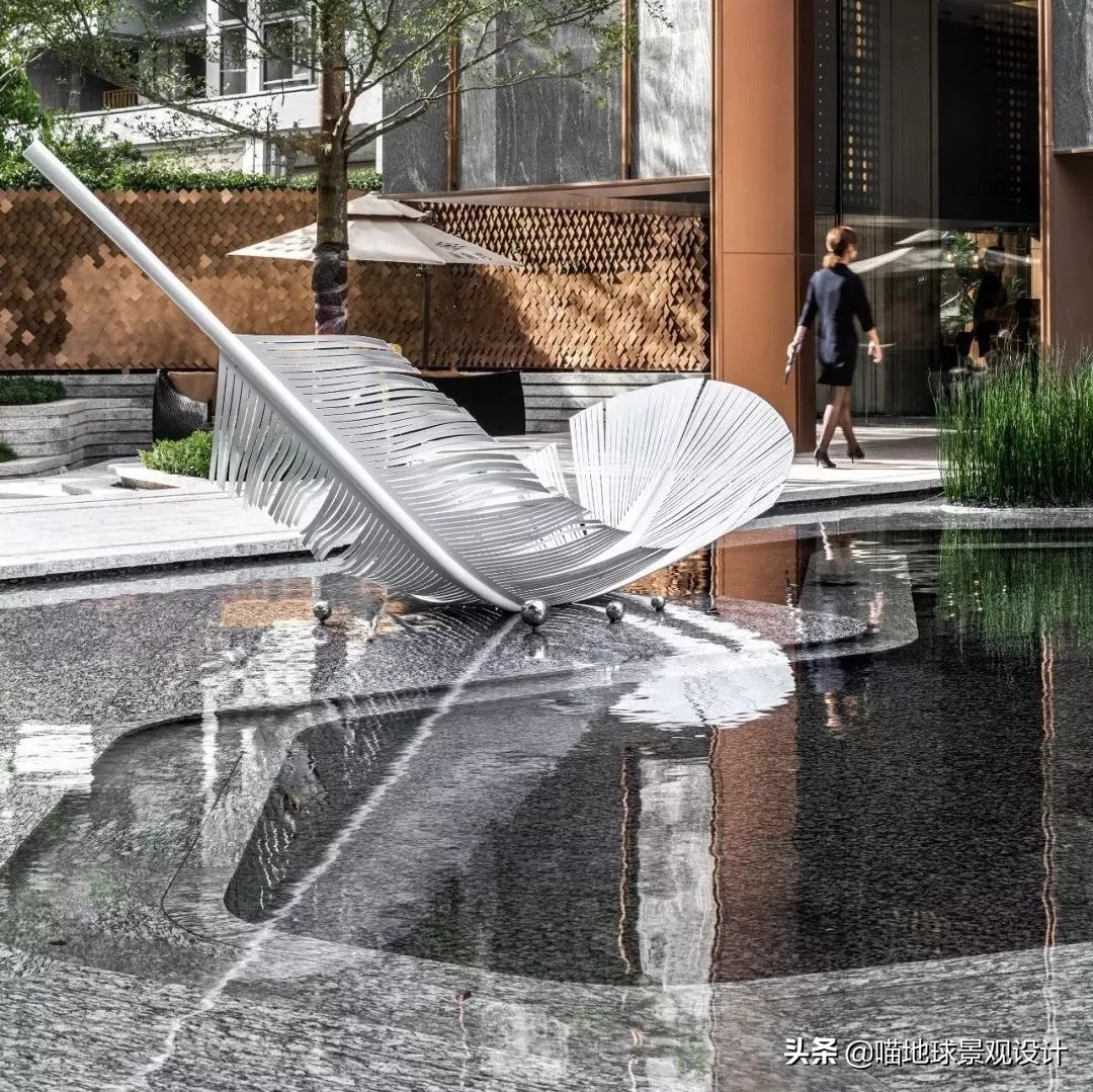 庭院景观设计60平,景观庭院设计大型造景