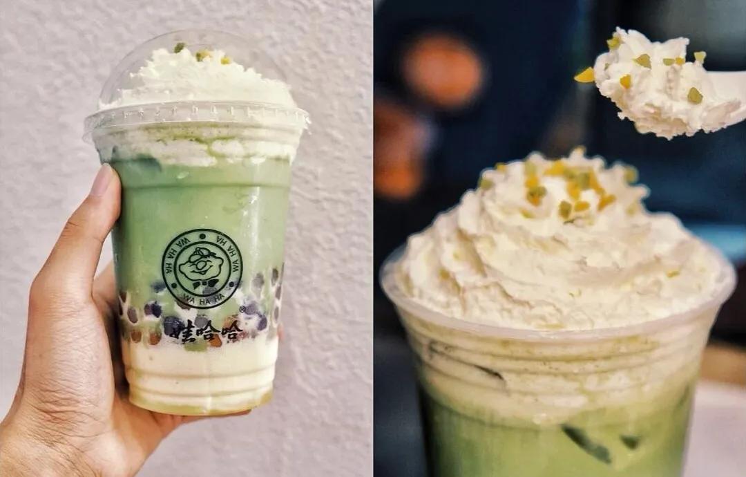 娃哈哈奶茶百香果奶茶,娃哈哈奶茶标记