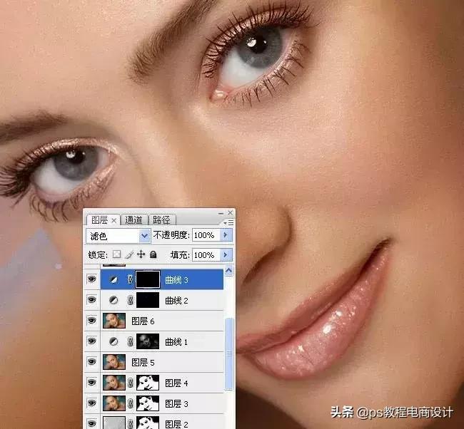 ps教程人像修图之高低频磨皮,ps教程人像修图教程