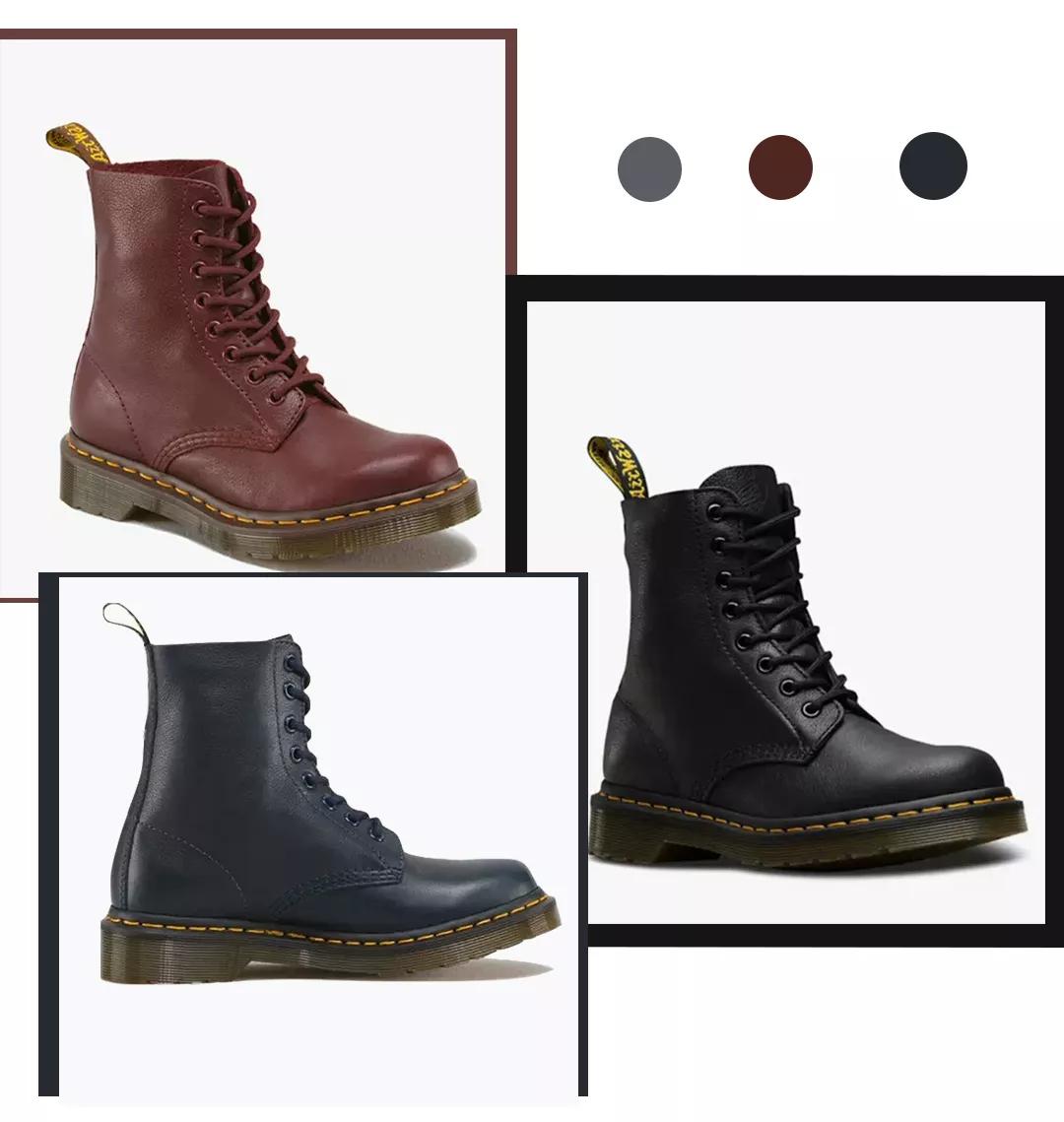 马丁靴搭配夏天显高显瘦,马丁靴显瘦显高平价