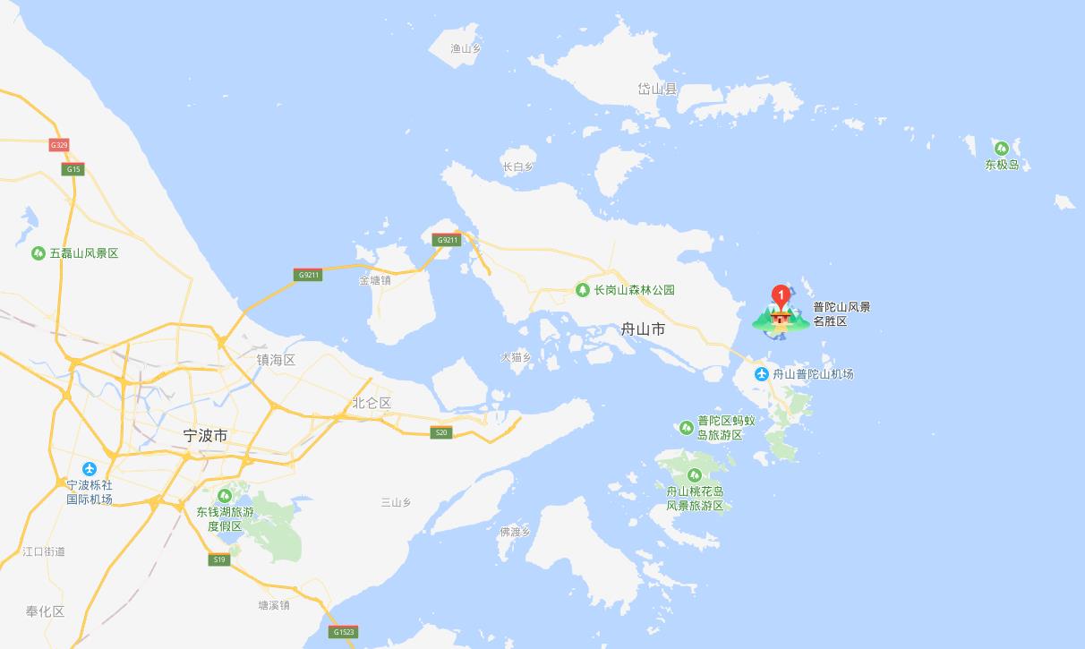 普陀山洛迦山慈航观音道场,为什么普陀山是观音菩萨道场