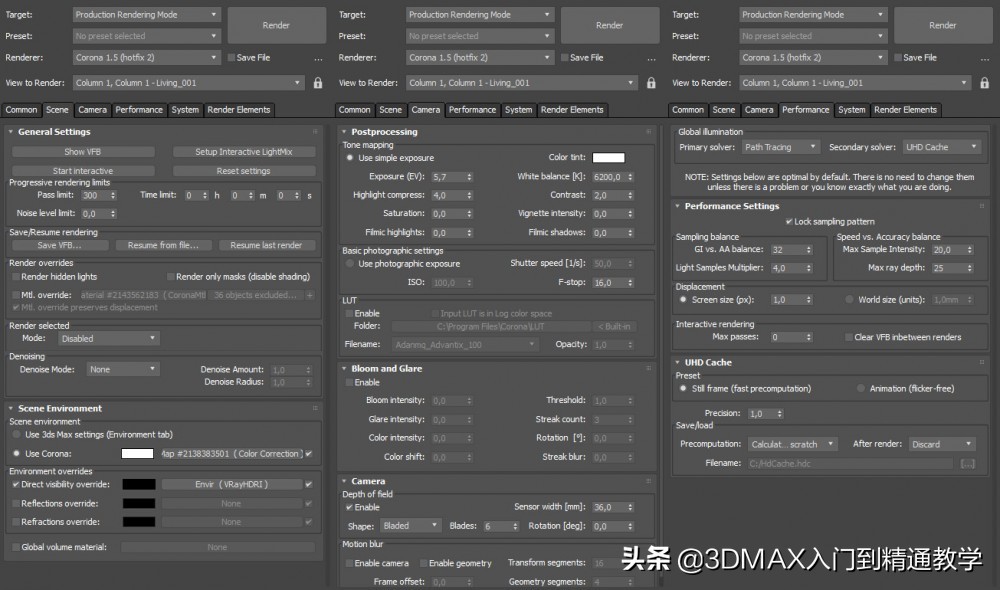 那些好看的效果图是怎么做的,耗时56小时才完成作品