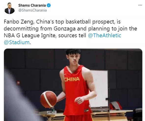 曾凡博加入nba发展联盟场均多少分,曾凡博转队了吗