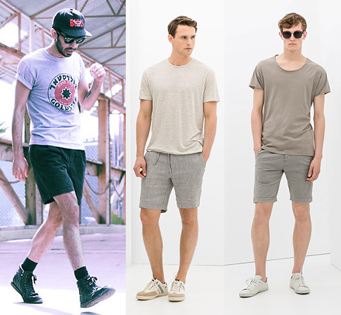 夏天穿什么短裤男生最帅,男生夏天穿短裤如何好看