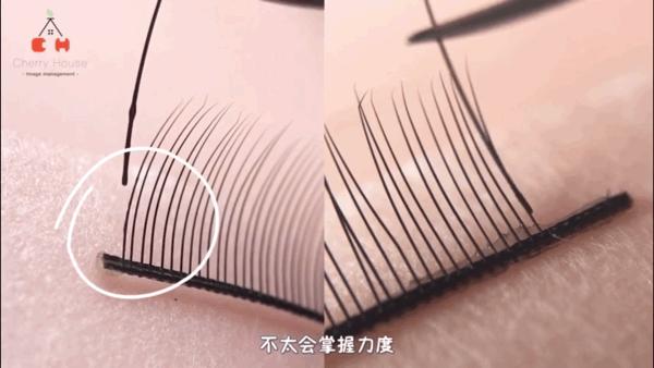 嫁接睫毛时真睫毛又乱又短怎么办,为什么嫁接的单根睫毛乱七八糟的