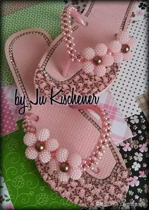 人字拖改造一下秒变时尚潮流风,穿人字拖也可以很高级