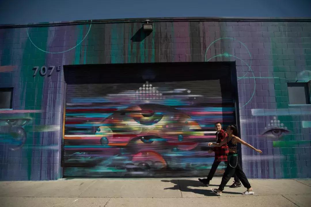 洛杉矶网红打卡地大粉墙,洛杉矶潮流胜地攻略