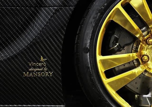 石油大亨的黑色定制跑车,黄金布加迪威龙玩具车