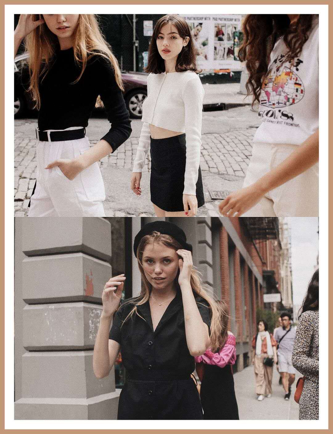 欧阳娜娜私服穿搭,欧阳娜娜格纹外套穿搭