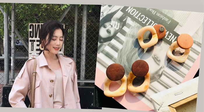 耳环秋冬高级感怎么搭配,日常穿搭必备时尚耳环来啦