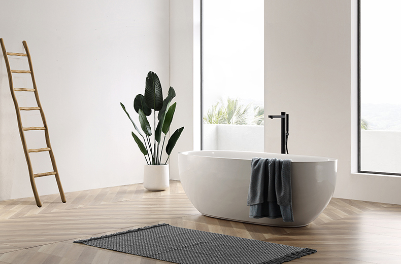 卫生间干湿分离装修效果图浴缸,豪华卫生间浴缸装修照片