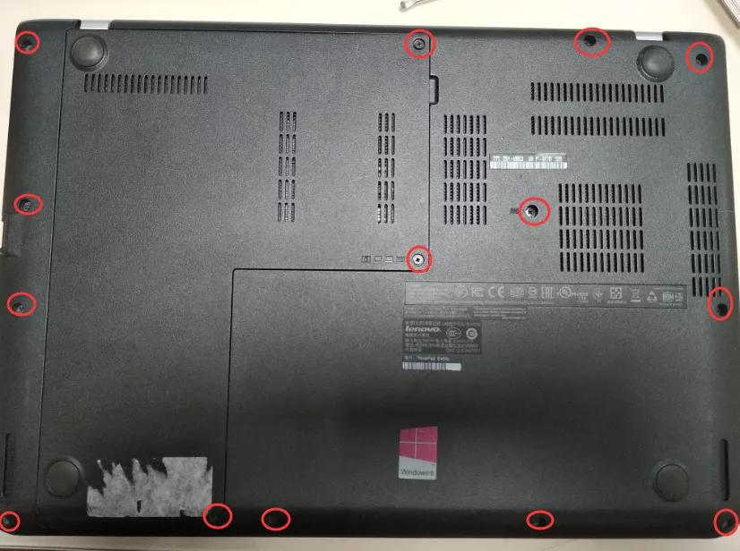联想笔记本e450后盖怎么拆,联想笔记本e450c换壳