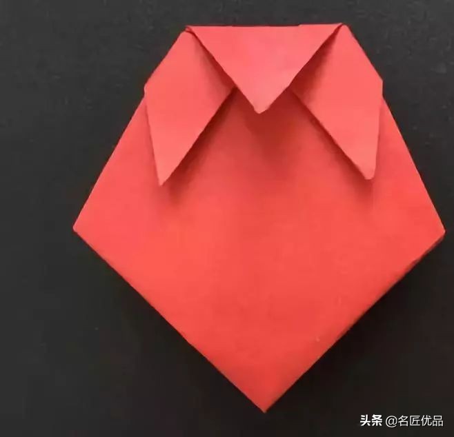 草莓叶子剪纸图,对称草莓剪纸