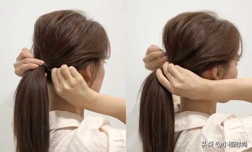 怎么扎出蓬松的马尾发型,发型师教你发根蓬松造型教程