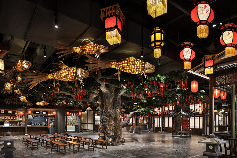 超高清｜国潮风商业街设计案例分享,多图