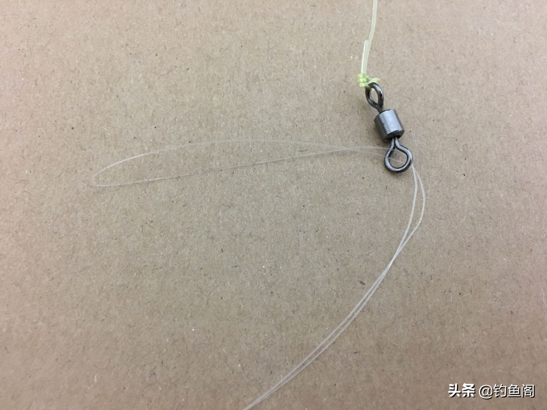 钓大鱼子线防缠绕打结方法,子线老是缠到一起怎么办