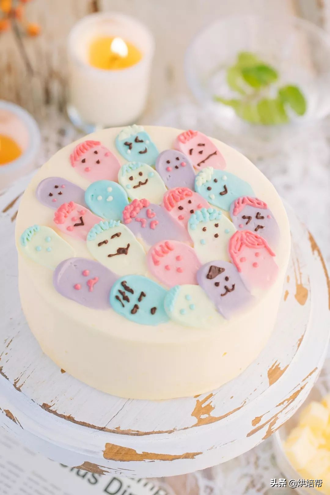 不会裱花怎么做盒子蛋糕,不会裱花怎么开店