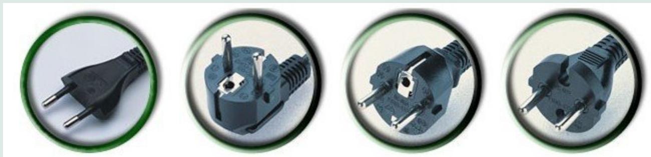 电源线插头标准图解,各国插头标准