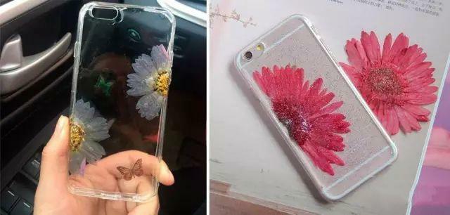 买手机送的透明壳,太难看?小姐姐教你做出最美“花壳”,收藏