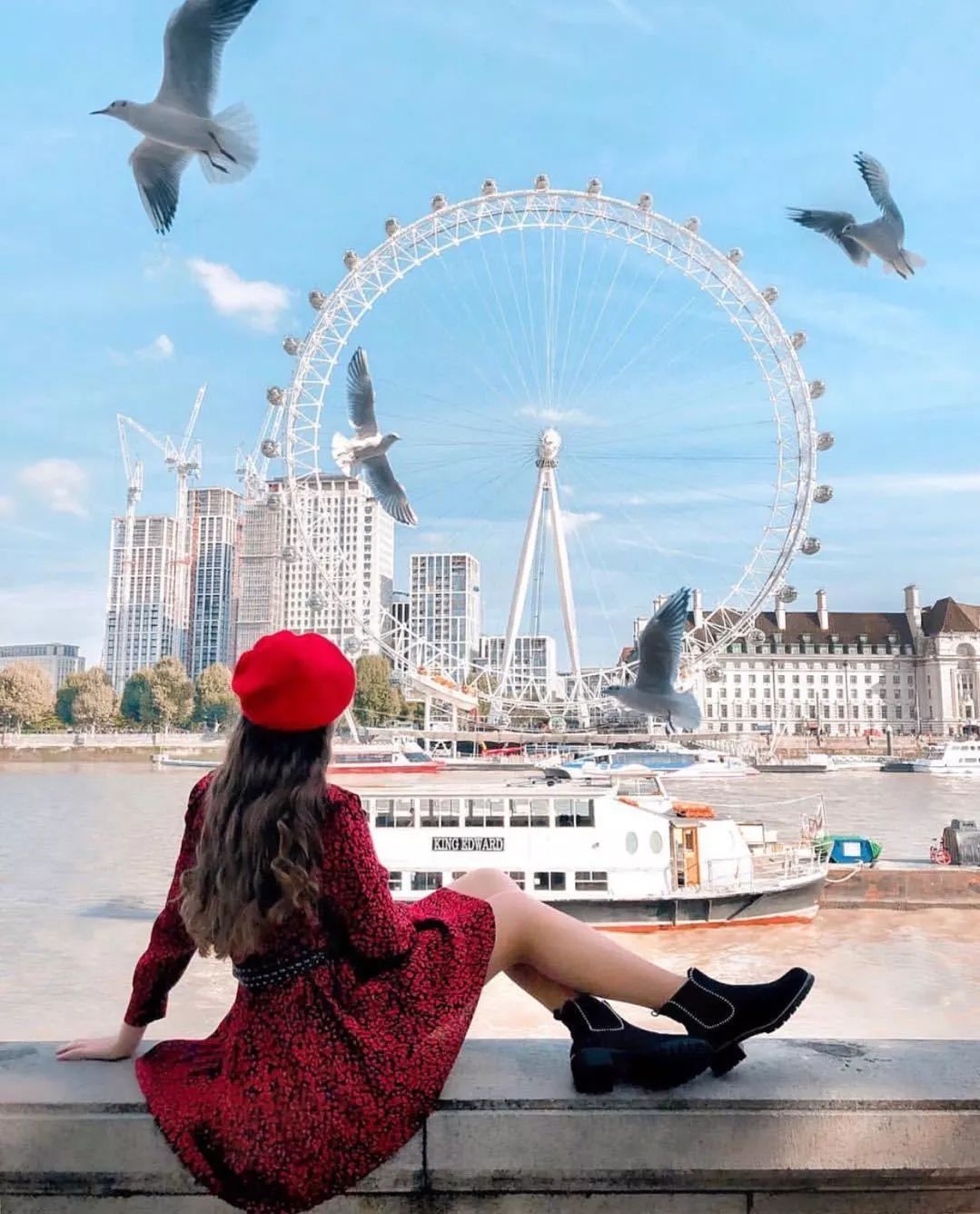 世纪末的英国伦敦,感受一下伦敦的圣诞氛围