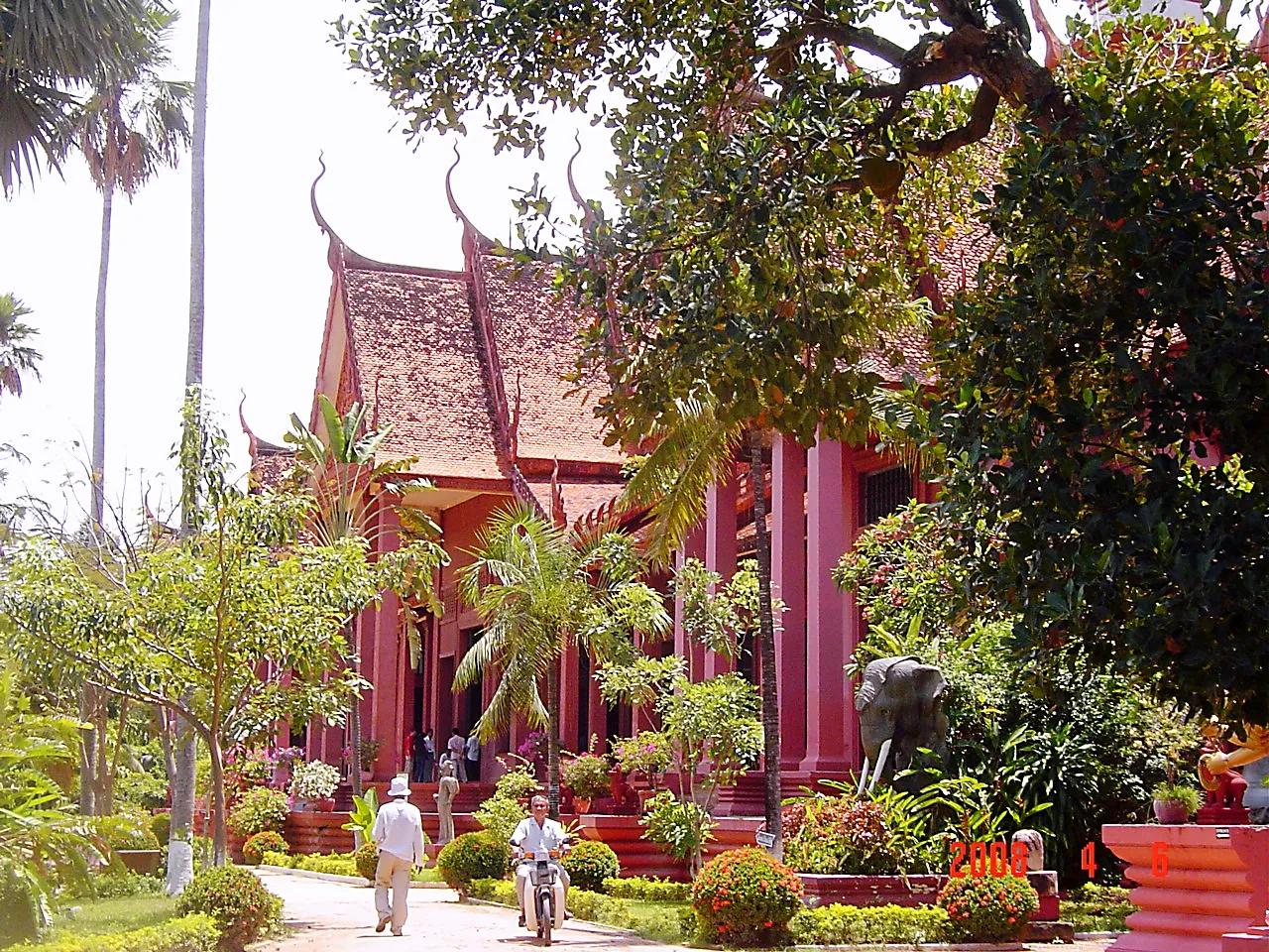 柬埔寨金边城中心,城市之美柬埔寨首都金边