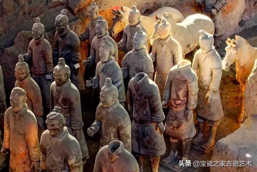 秦始皇兵马俑的疑问,有关于秦始皇兵马俑的知识