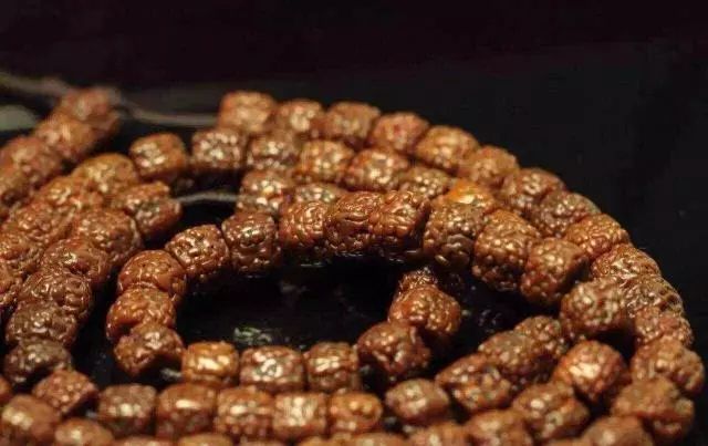 金刚菩提黑红色怎么回事,钢丝刷把金刚菩提刷黑了