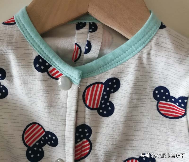 婴儿连体开裆裤裁剪方法,婴儿封裆连体衣服裁剪详细教程