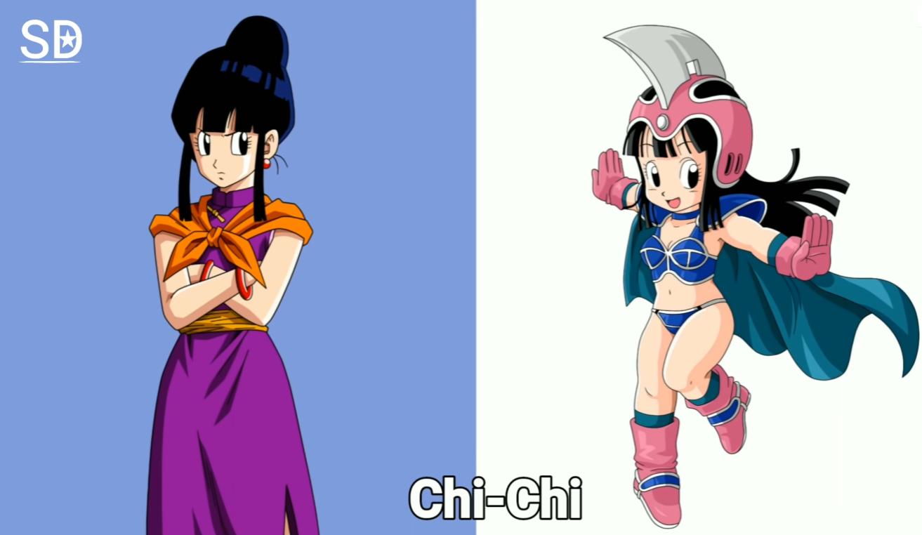 龙珠人物成年、童年对比图：萌娃悟空和悟饭！反派团个个是沙雕