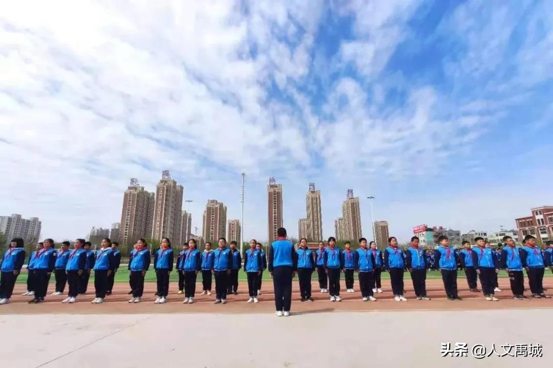 潼关县岳渎小学队列队形比赛,禹城泺清河小学运动会