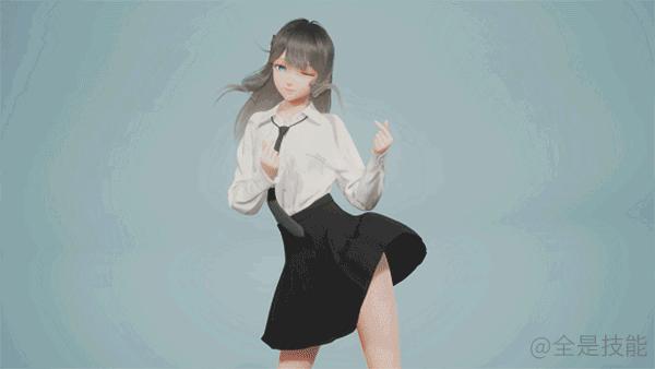 可爱的动态图片二次元,二次元动态桌面