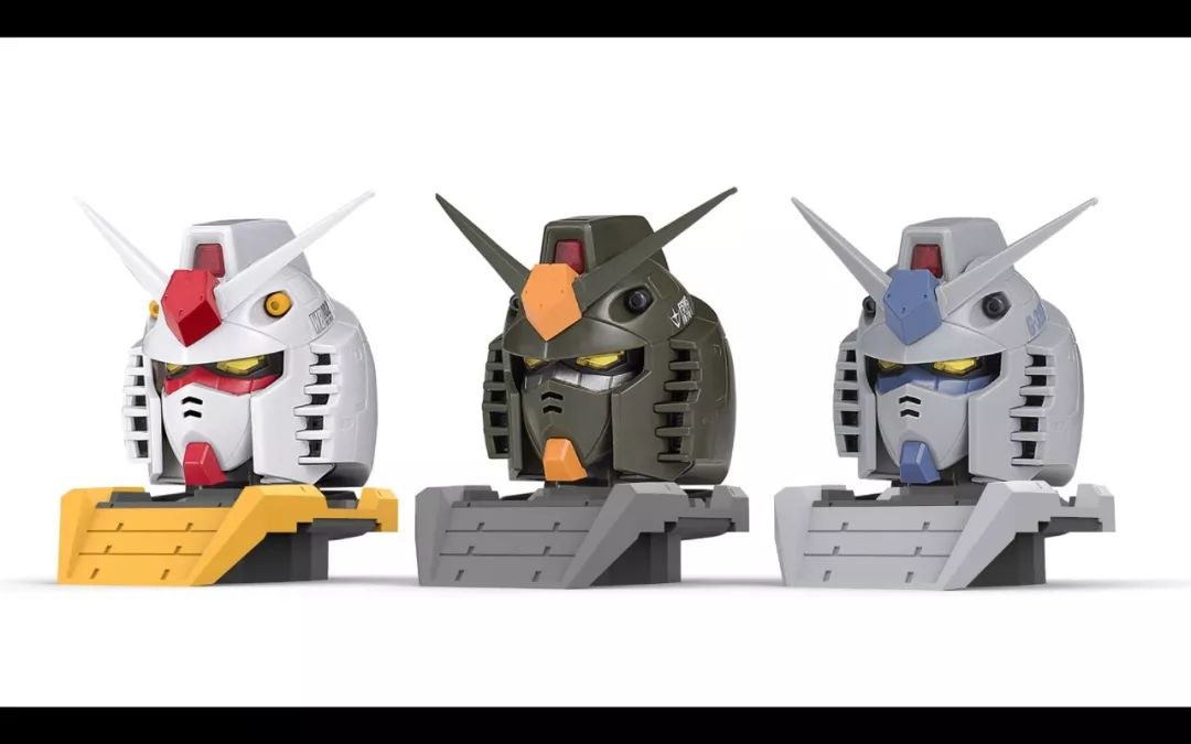 顶级高达模型自制,自制高达石像模型