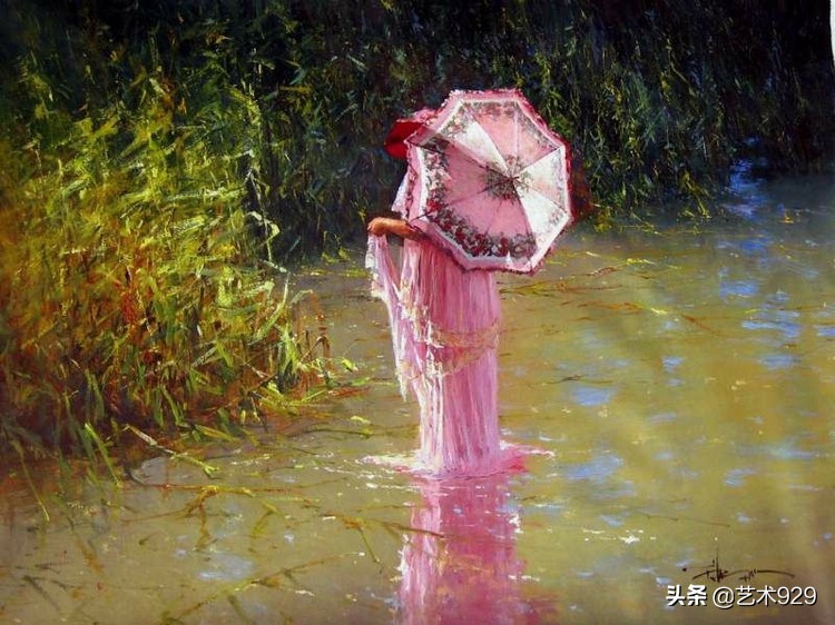 科尔曼油画作品欣赏,卡罗勒斯杜兰油画作品欣赏