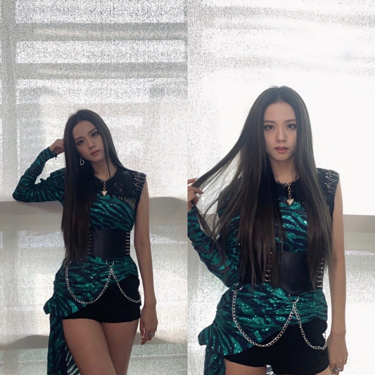 夏季衣品看“粉墨团”Jisoo怎么穿，颜值身材均在线拼的是气质