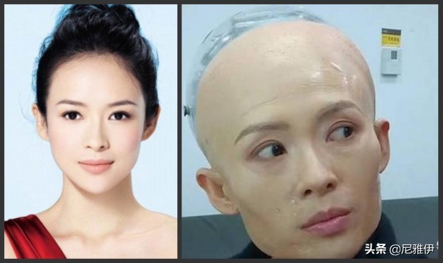 女明星光头的照片,女星光头形象盘点