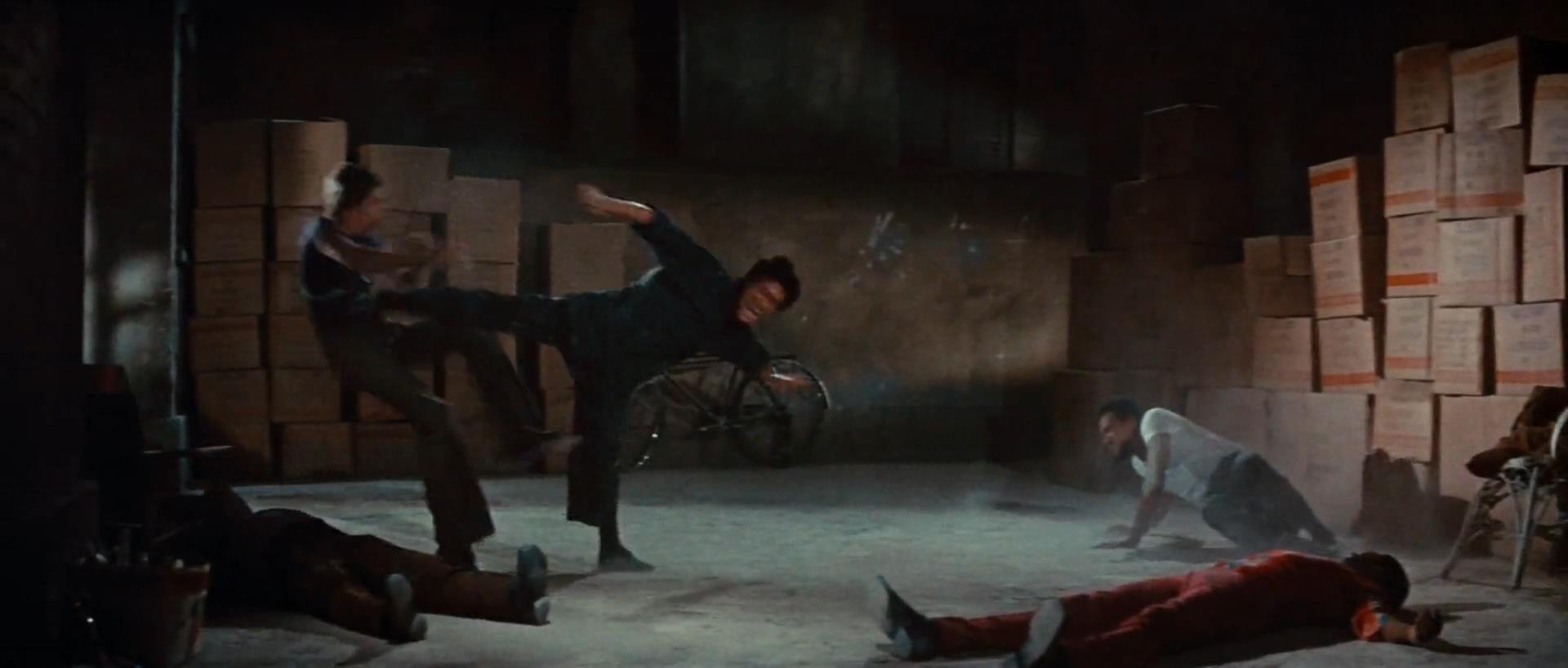 李小龙猛龙过江打斗分析,猛龙过江李小龙武术思想解析